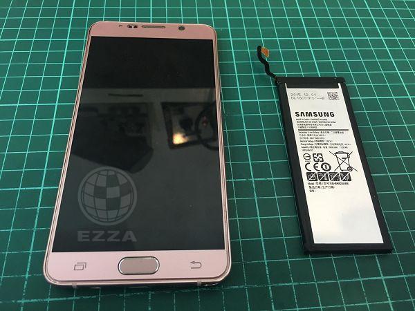 三星Note5更換電池(947手機維修聯盟 新北新店站)