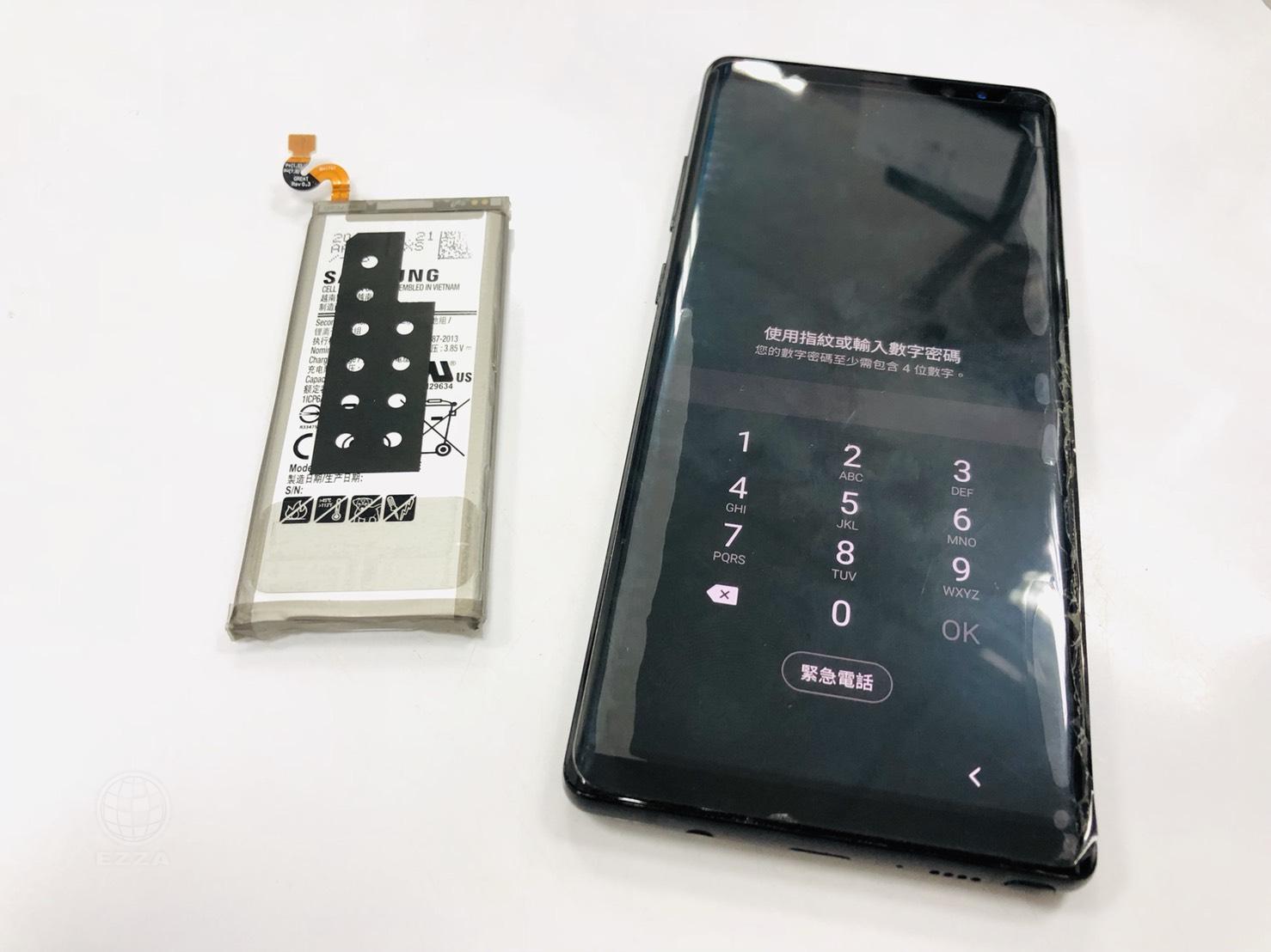 三星高雄手機維修推薦NOTE8電池更換   947修手機 -