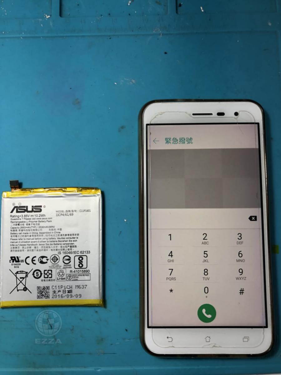ASUS ZenFone3 電池更換(947手機維修聯盟 新