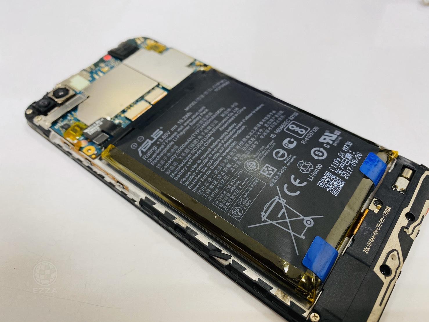 ASUS zenfone4 max電池膨脹更換(947手機維