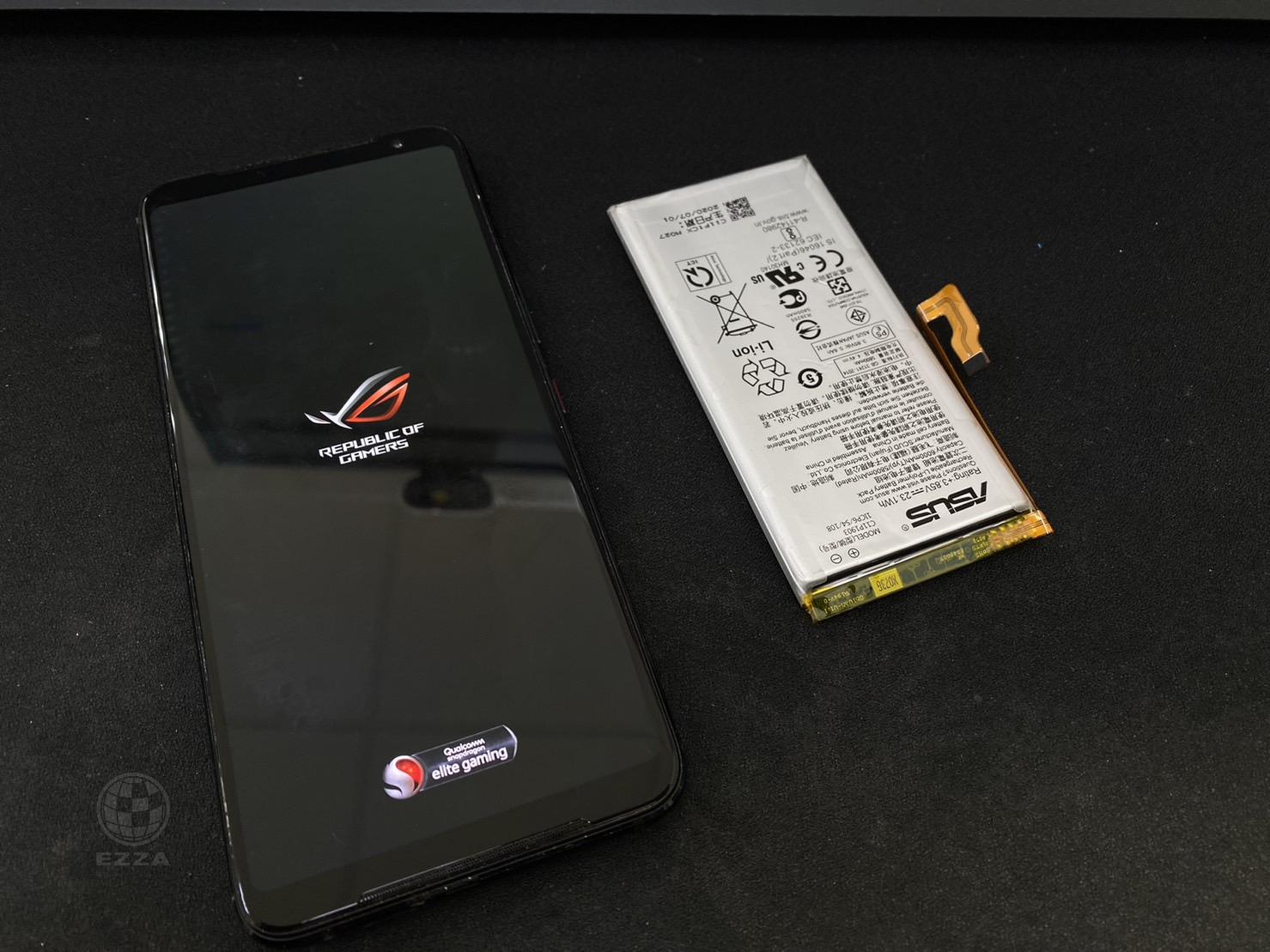 ROG3電池更換(947手機維修聯盟 新北新店站)