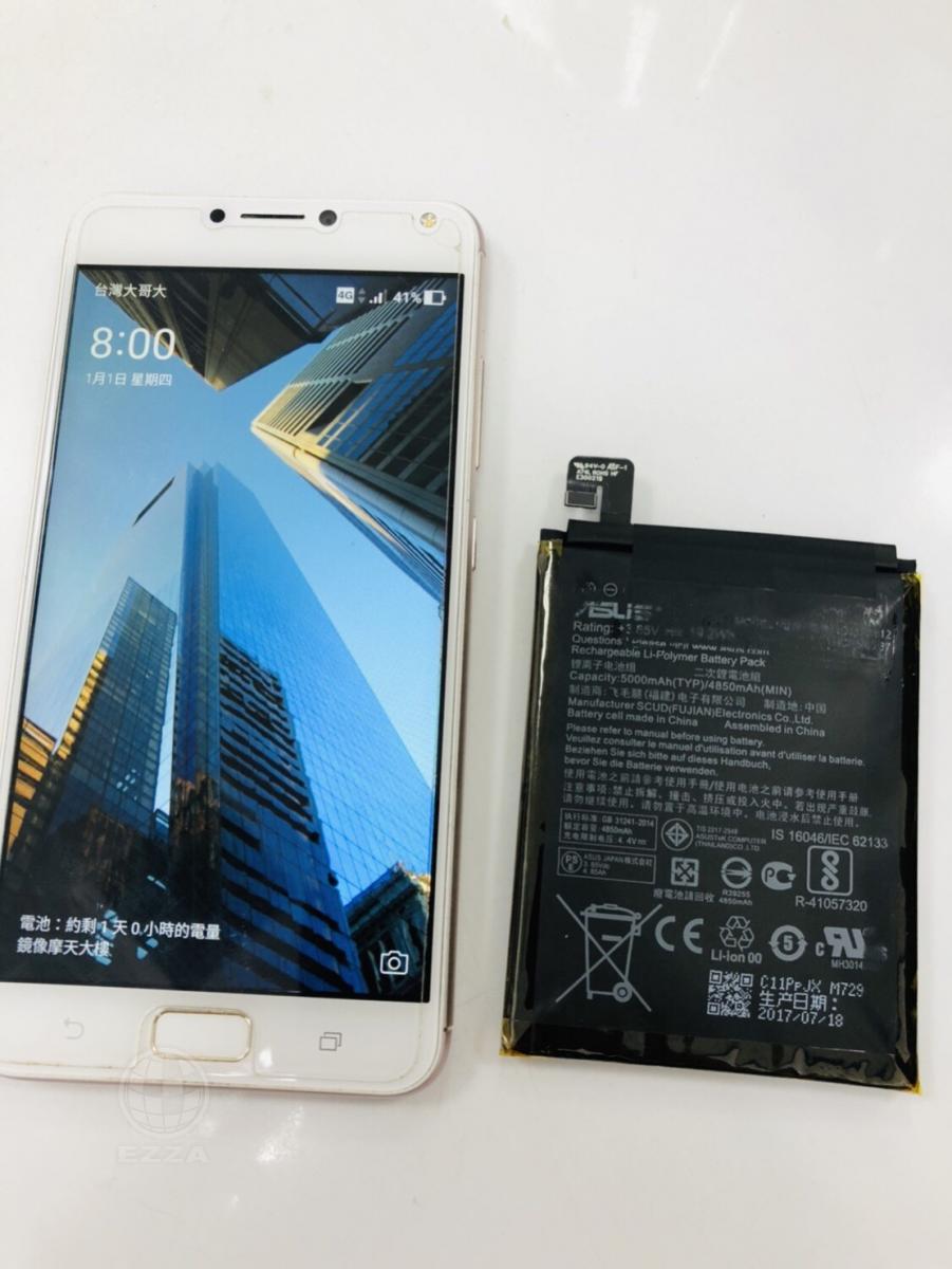 ASUS高雄手機維修推薦ZenFone 4 Max電池膨脹 