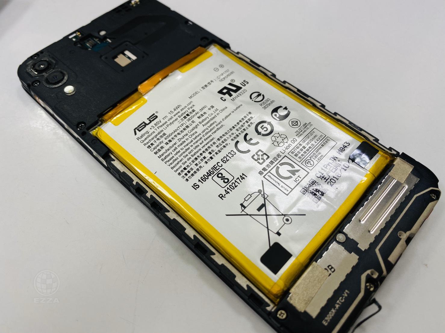 ZenFone Max電池膨脹(947手機維修聯盟 新北新店
