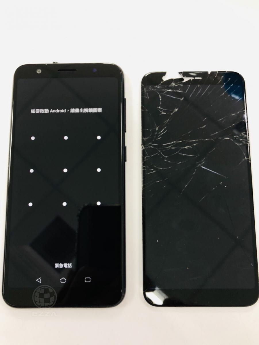 ZenFone Max面板破裂(947手機維修聯盟 新北新店