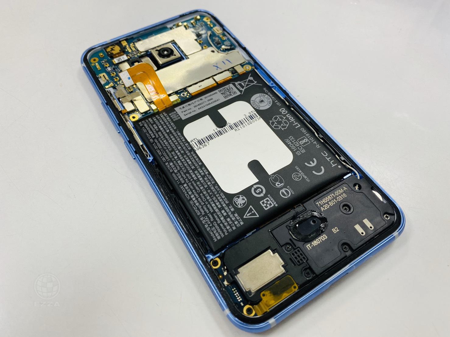 HTC U11電池膨脹(947手機維修聯盟 新北新店站)