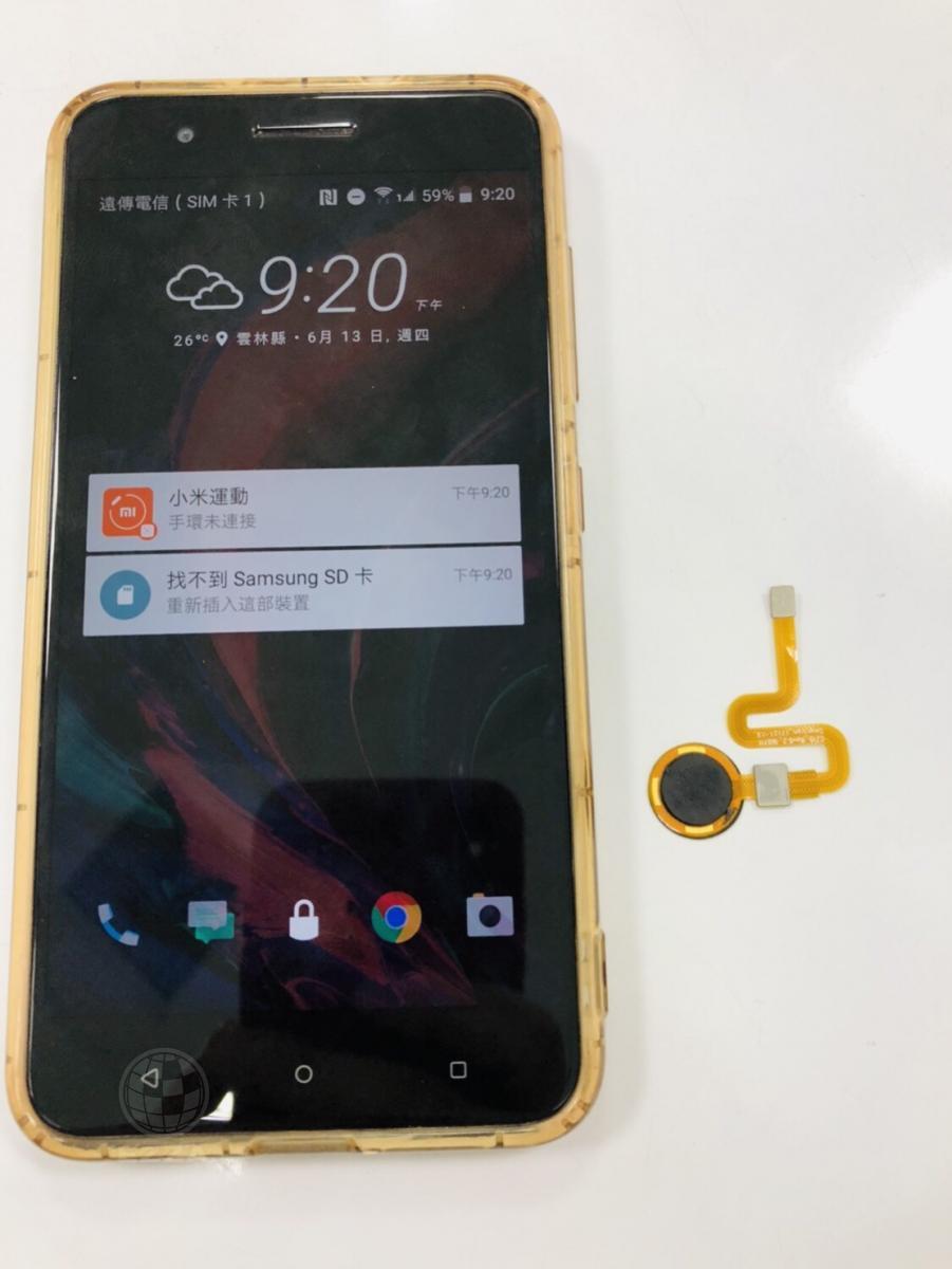 HTC10指紋辨識失靈(947手機維修聯盟 新北新店站)