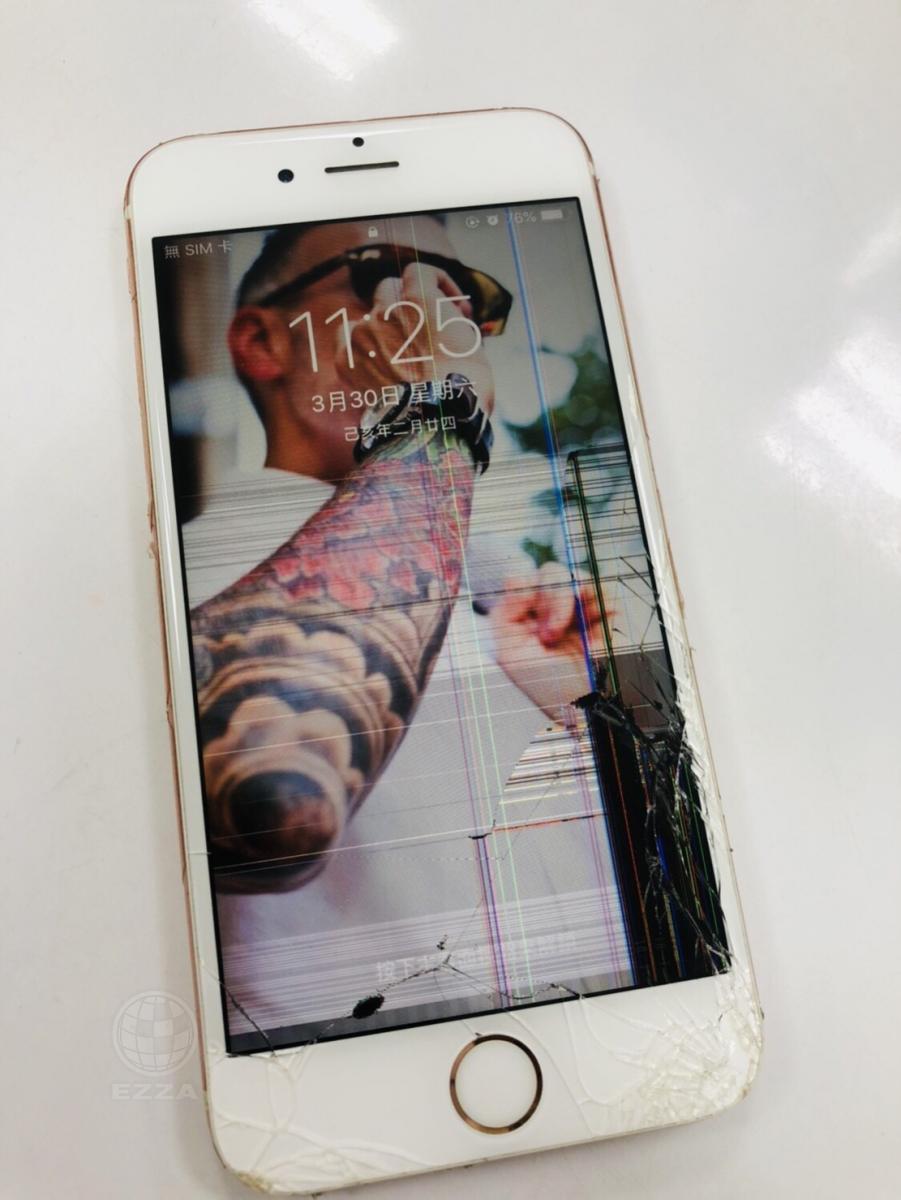 IPHONE6S液晶損壞(947手機維修聯盟 新北新店站)