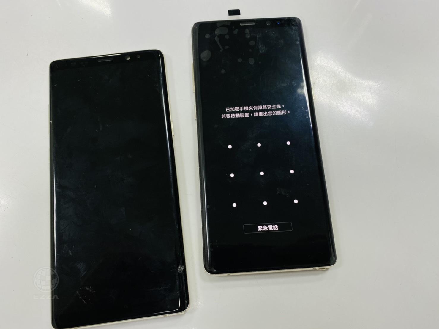 三星NOTE8更換螢幕(947手機維修聯盟 新北新店站)