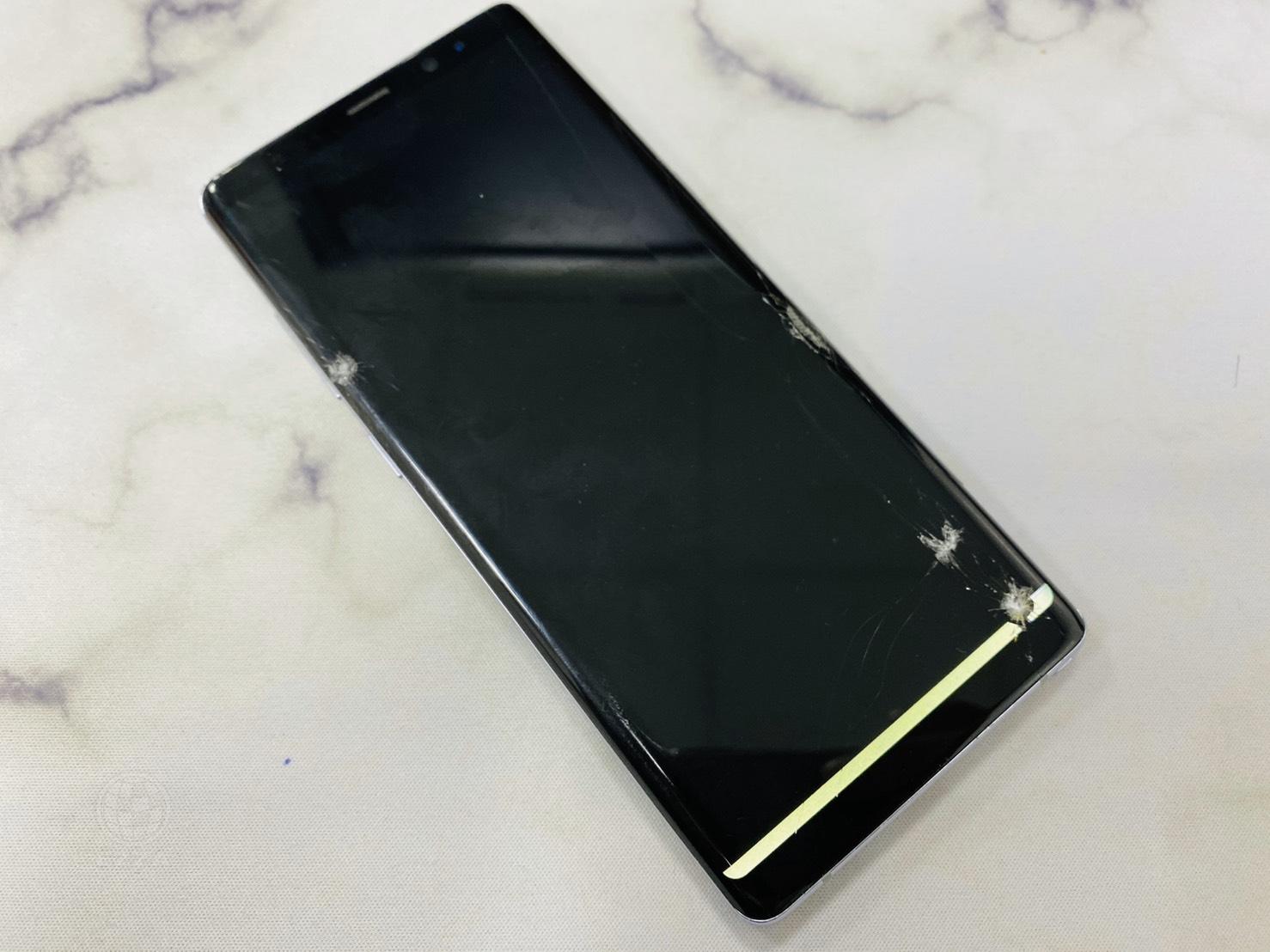 三星NOTE8液晶損壞(947手機維修聯盟 新北新店站)