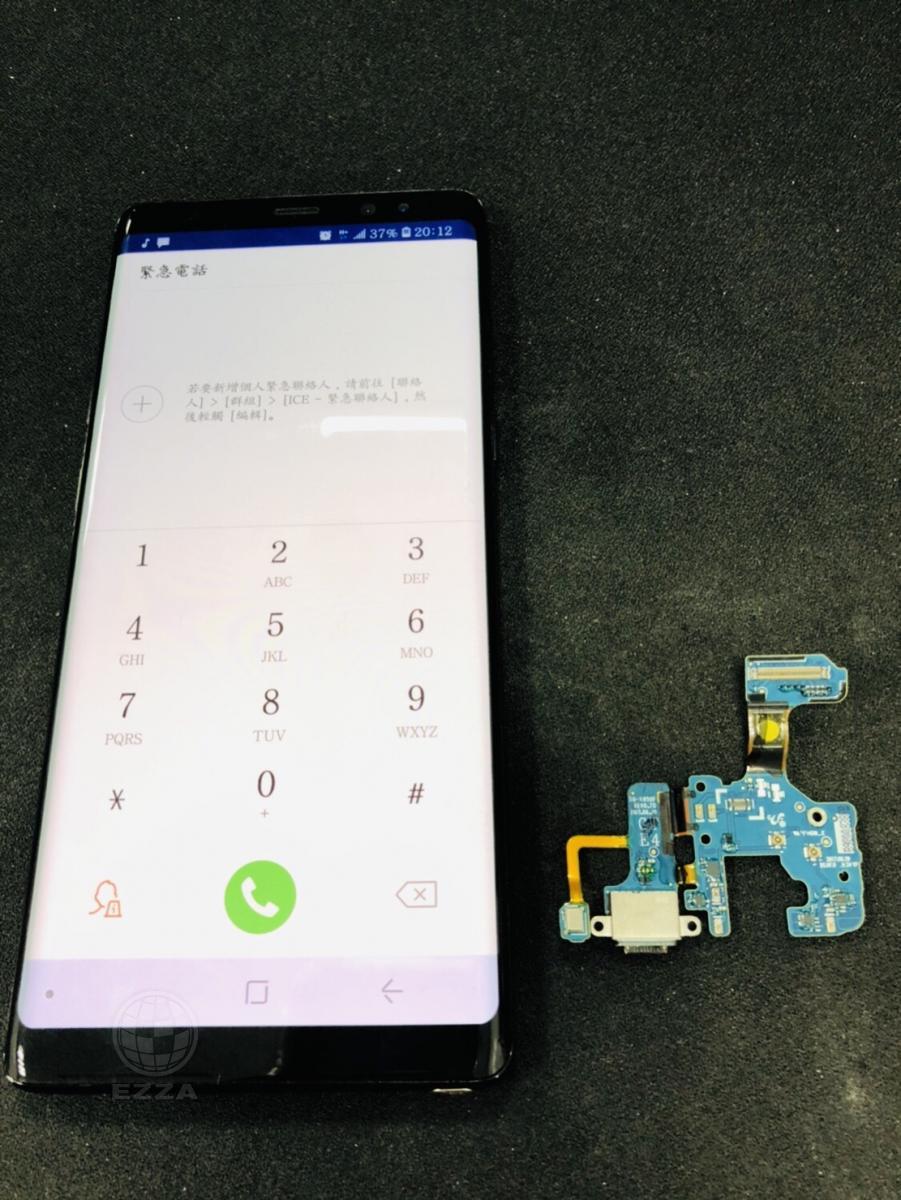 三星NOTE8無法充電(947手機維修聯盟 新北新店站)