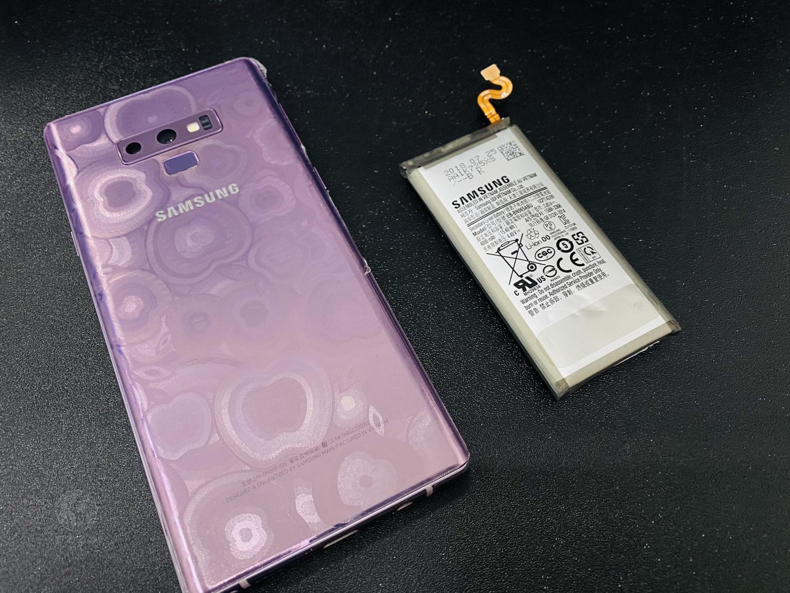 三星高雄手機維修推薦NOTE9電池大膨脹   947修手機 