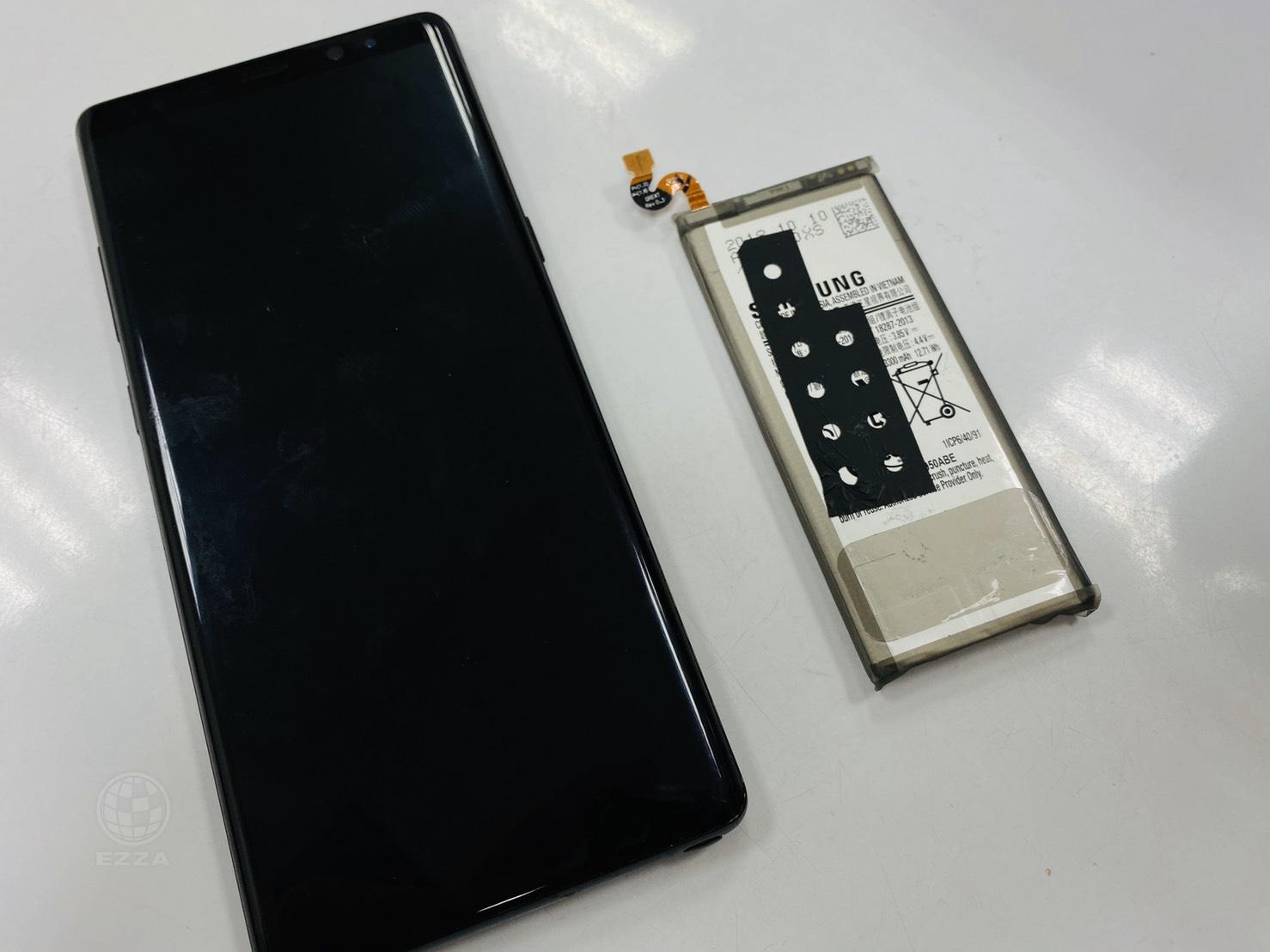 三星Note8更換電池(947手機維修聯盟 新北新店站)