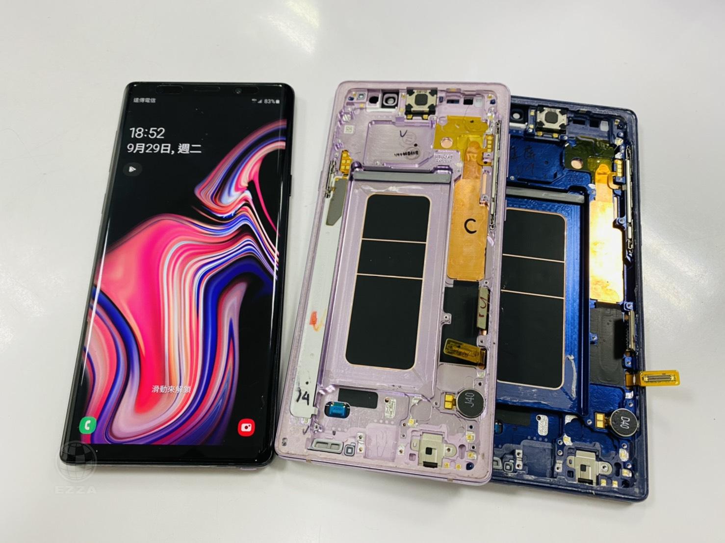 三星Note9液晶顯示異常(947手機維修聯盟 新北新店站)