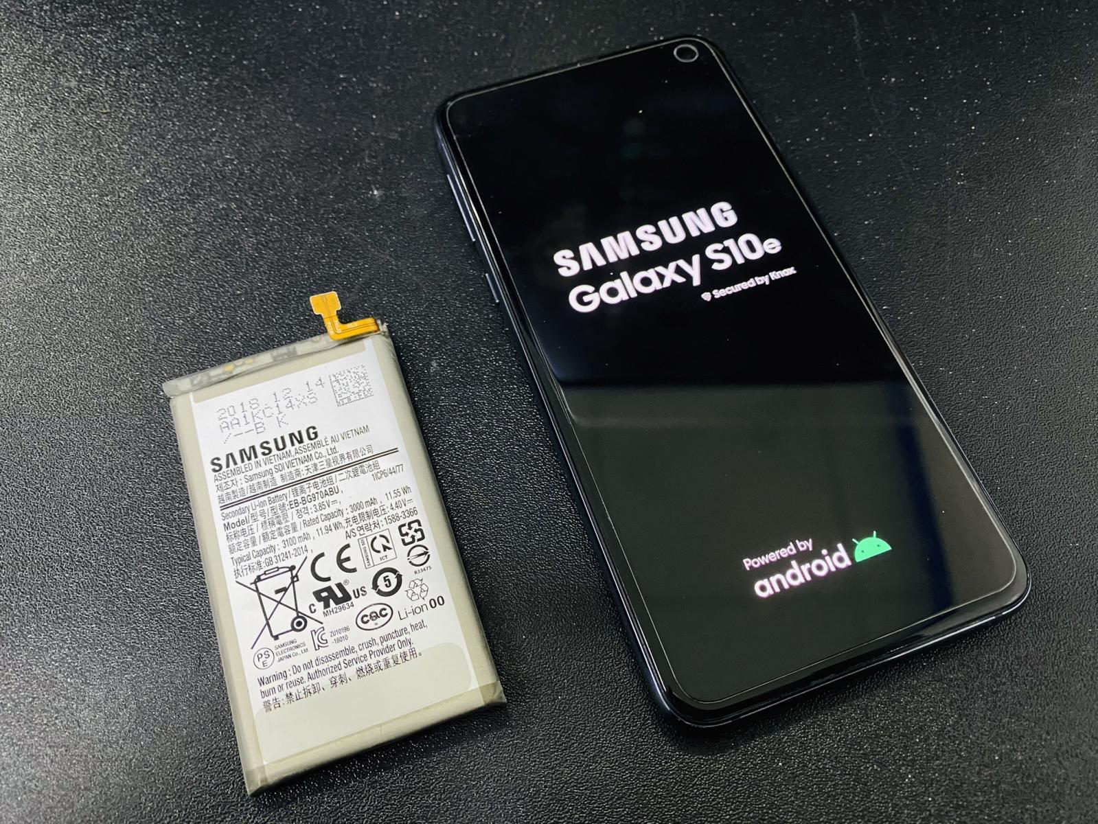 三星高雄手機維修推薦S10E電池膨脹 947修手機 - 