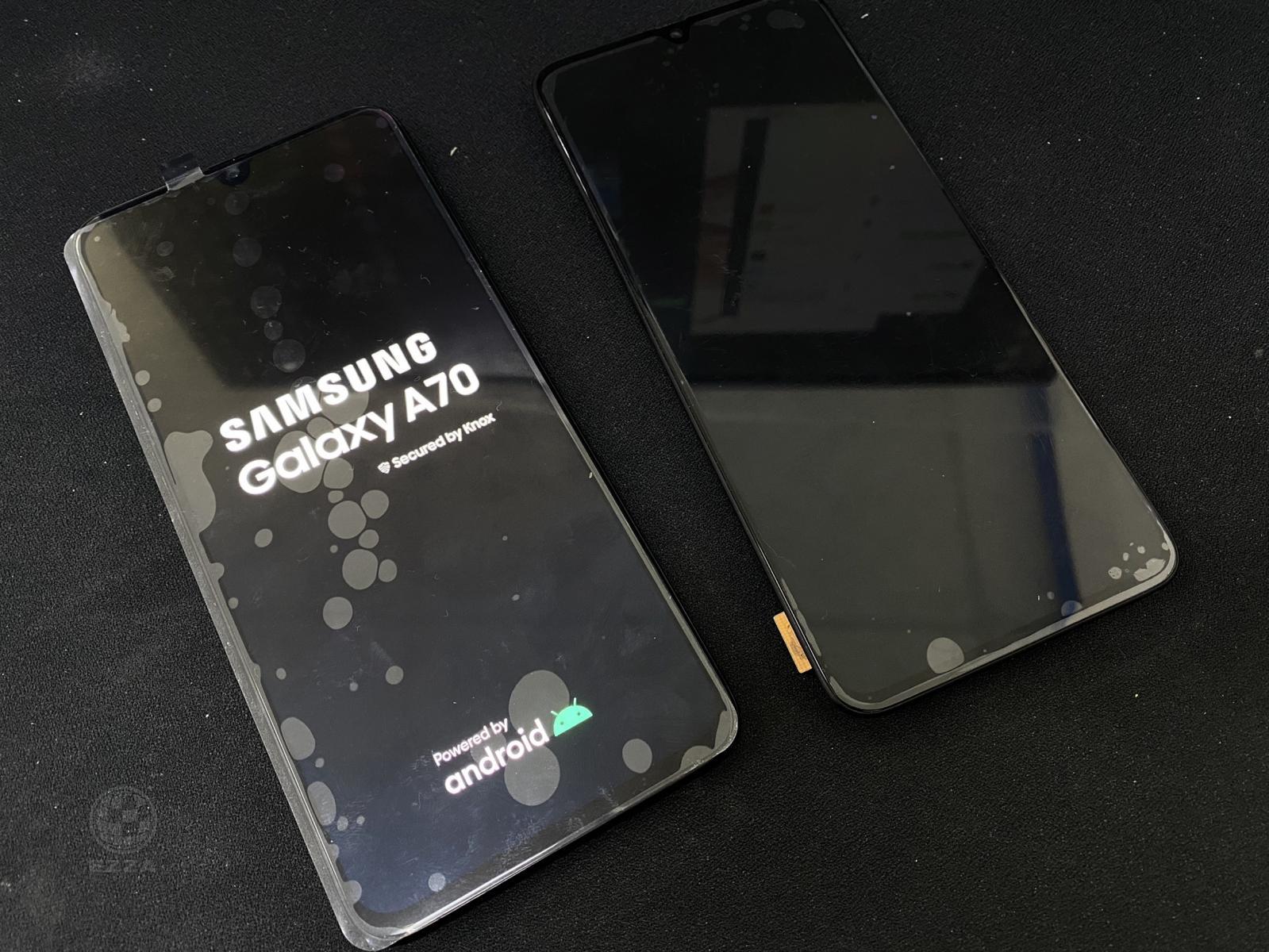 SAMSUNG A70更換螢幕(947手機維修聯盟 新北新店