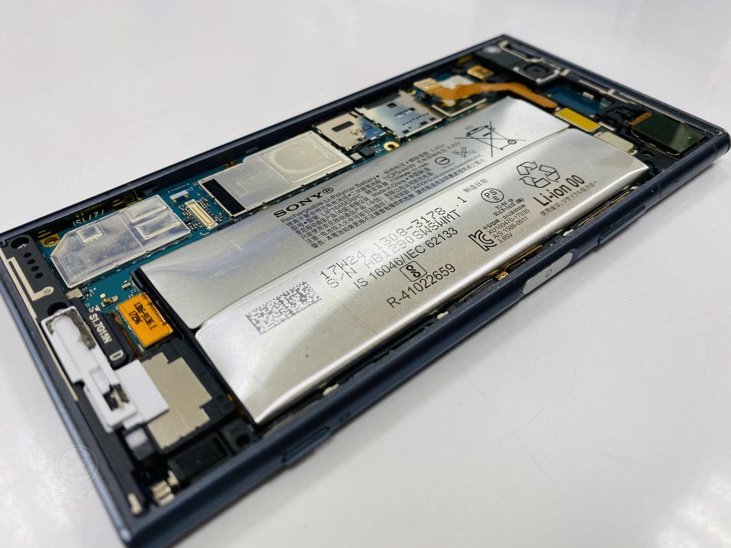 SONY高雄手機維修推薦XZ1電池膨脹 947修手機 -