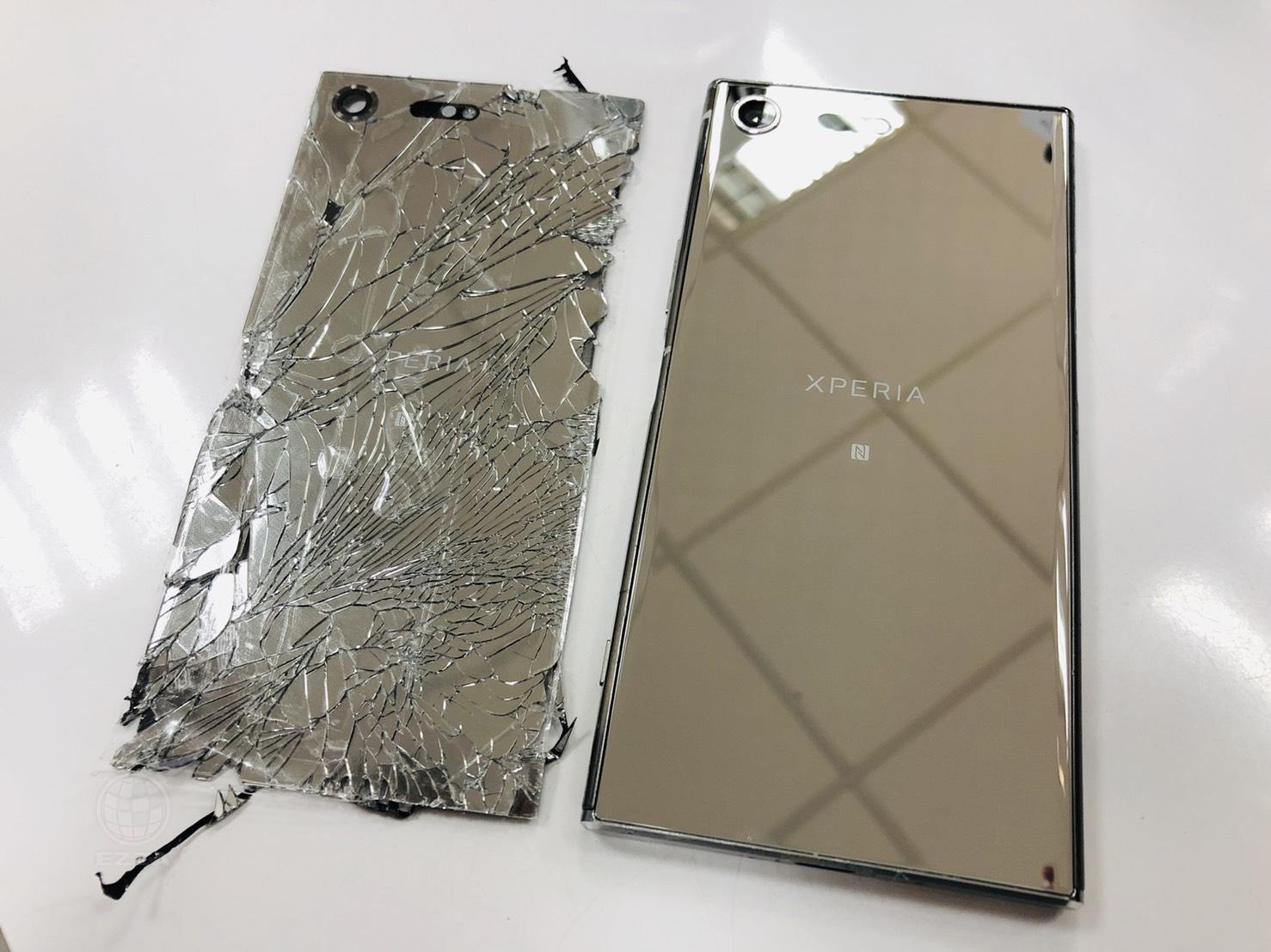 SONY高雄手機維修推薦XZP背蓋破碎 947修手機 -