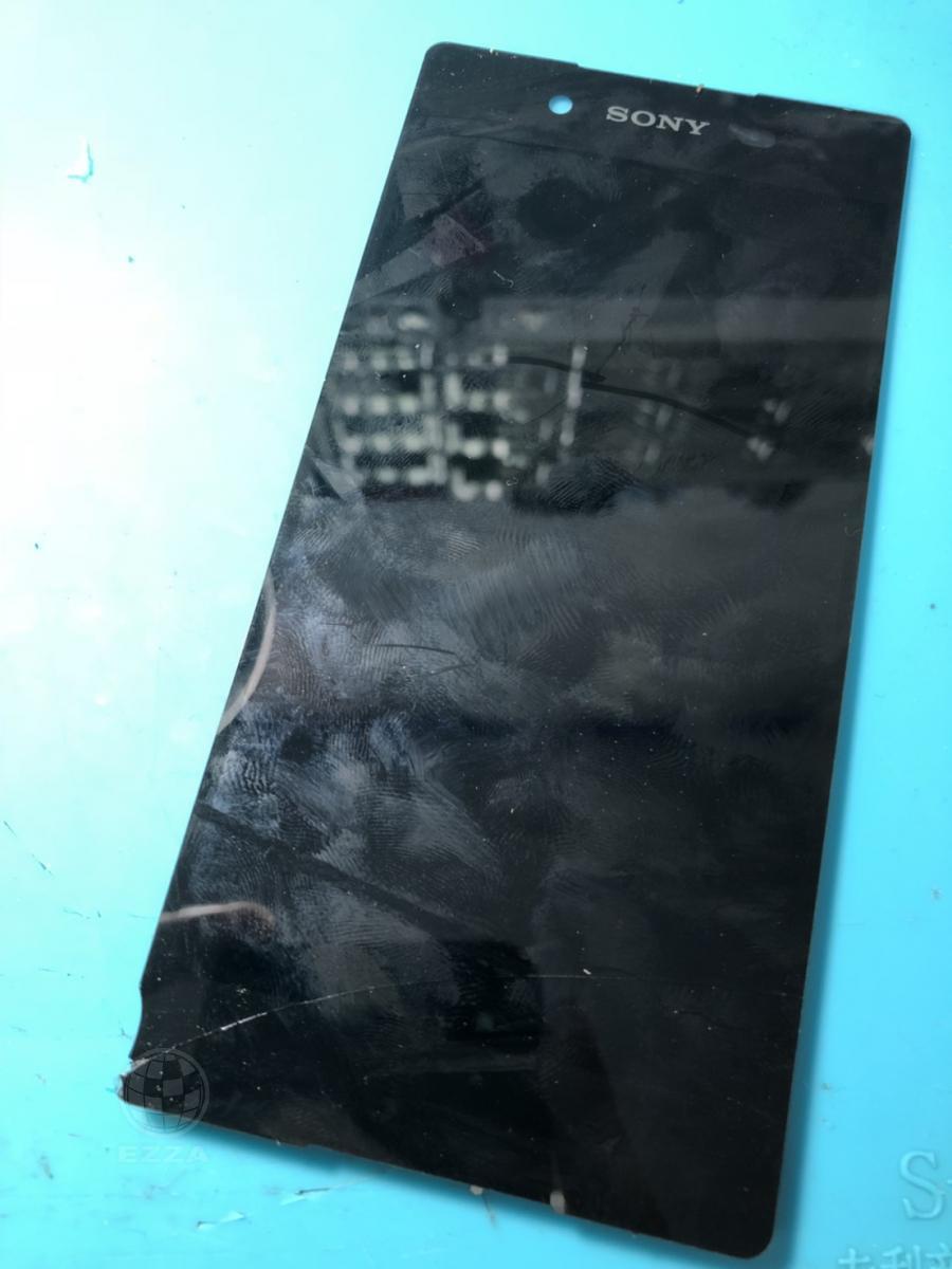 SONY Z3+面板破裂(947手機維修聯盟 新北新店站)