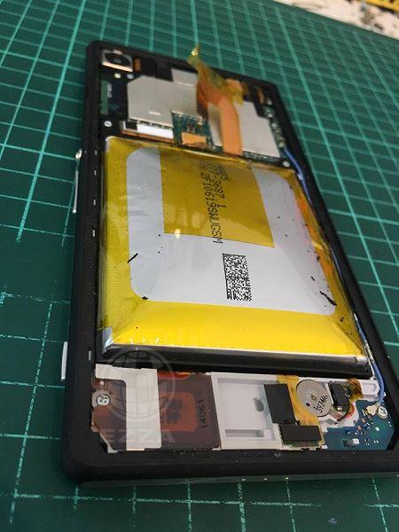 Sony Z2電池膨脹(947手機維修聯盟 新北新店站)
