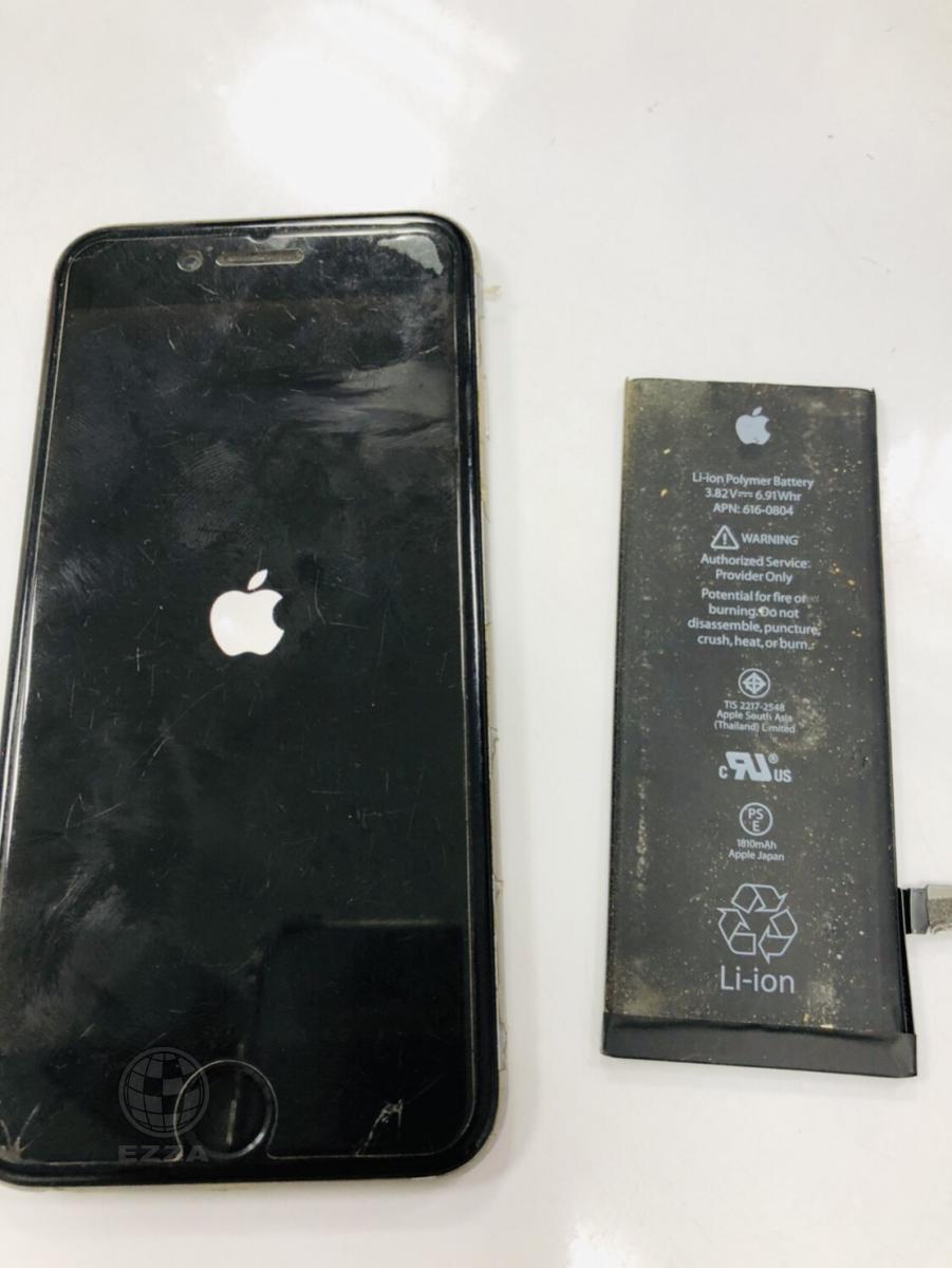 IPHONE6電池用好幾年(947手機維修聯盟 新北新店站)