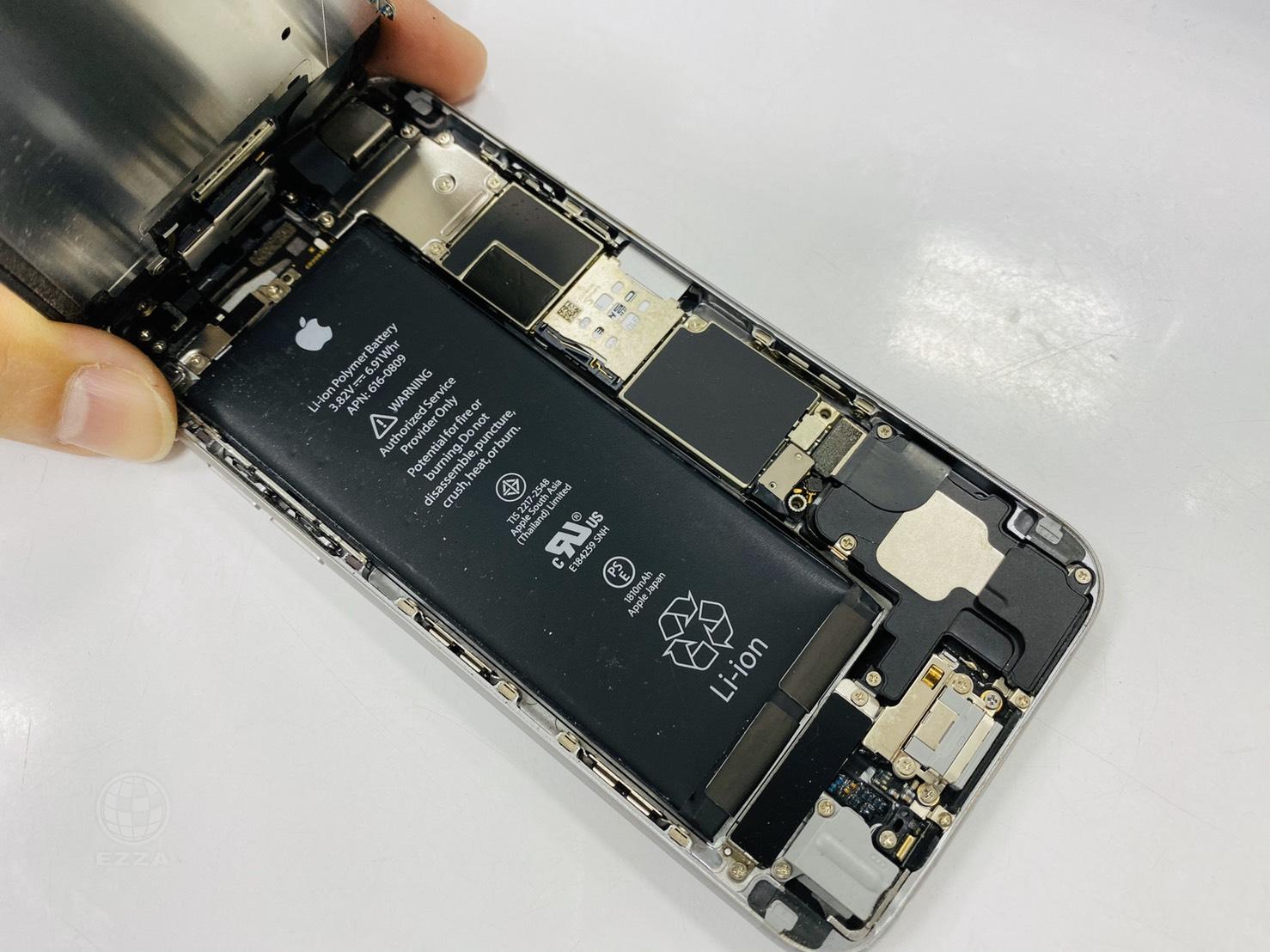 IPHONE6電池膨脹(947手機維修聯盟 新北新店站)