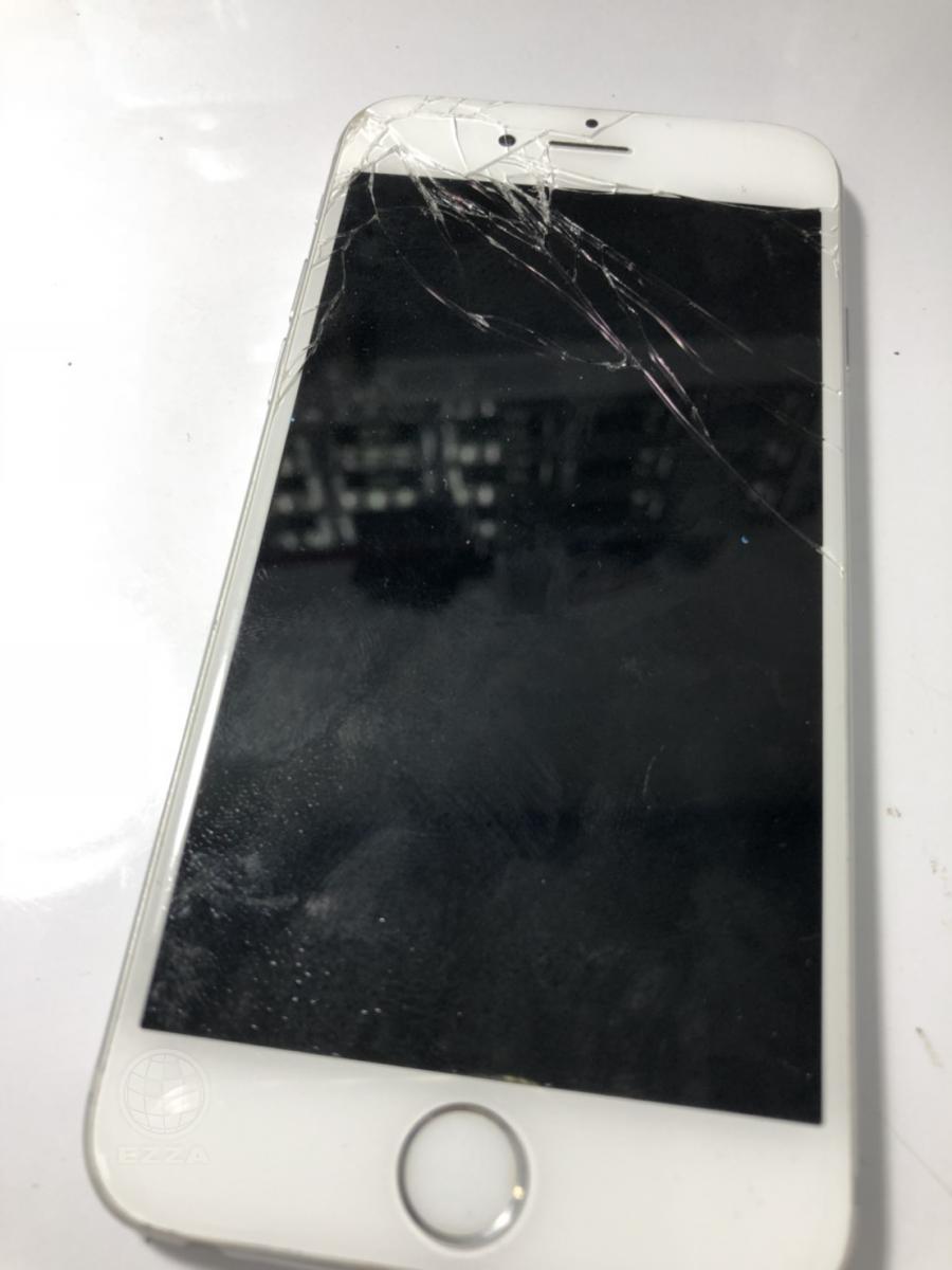 IPHONE6面板破裂(947手機維修聯盟 新北新店站)