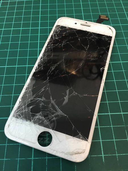 iphone6面板破裂(947手機維修聯盟 新北新店站)