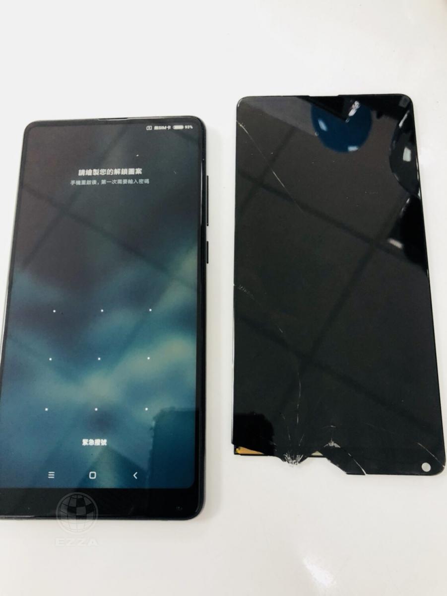 小米MIX 2S面板破裂(947手機維修聯盟 新北新店站)