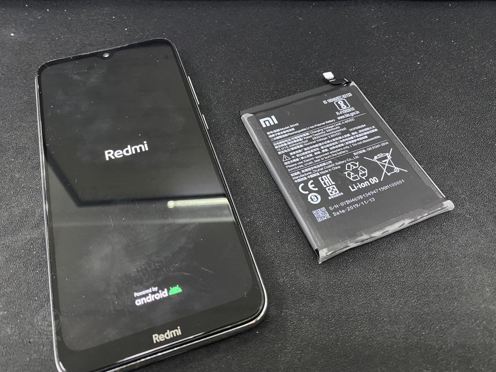 紅米Note8t電池膨脹更換(947手機維修聯盟 新北新店站