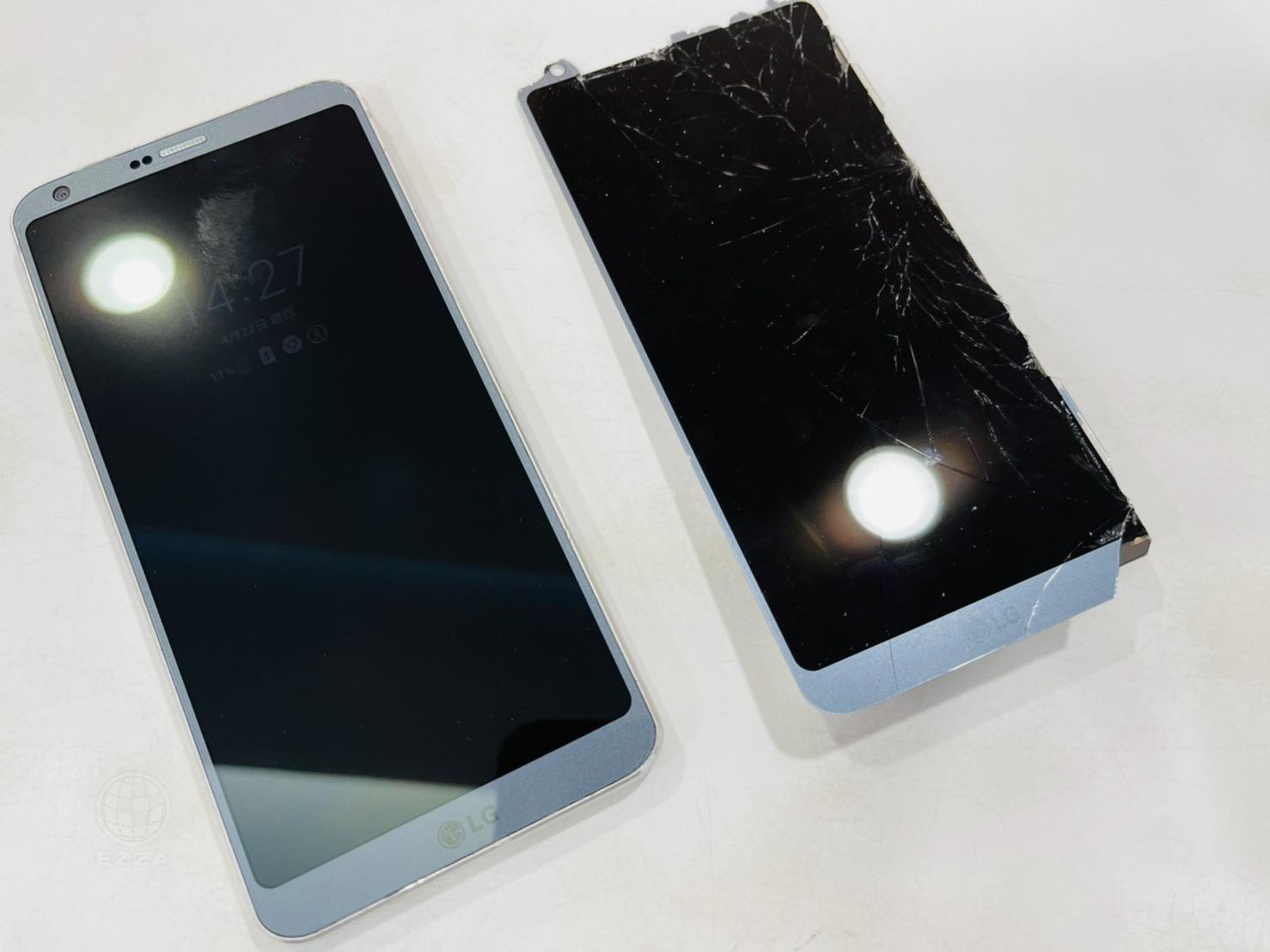 LG G6螢幕損壞(947手機維修聯盟 新北新店站)