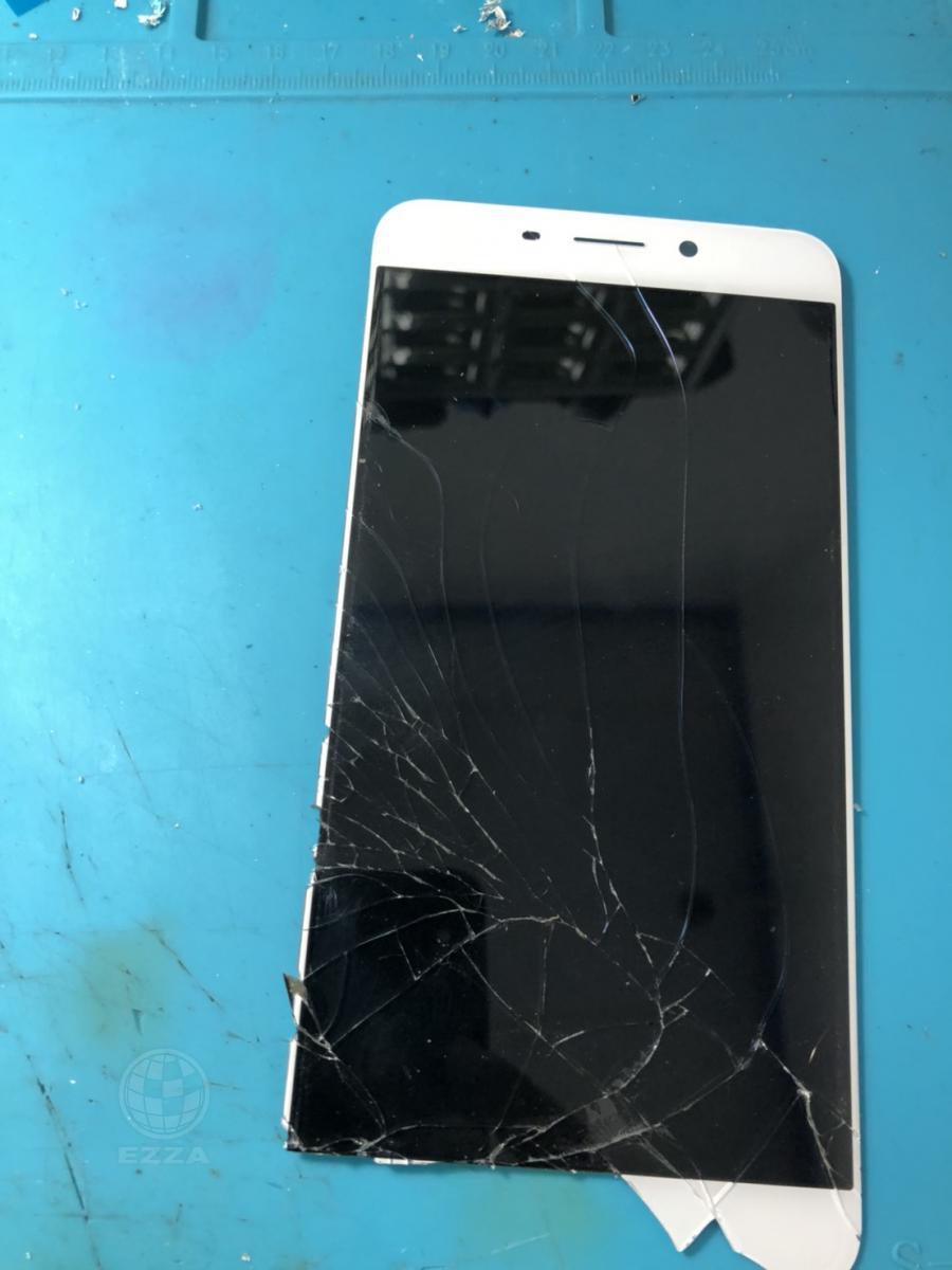 OPPO R9+面板破裂(947手機維修聯盟 新北新店站)