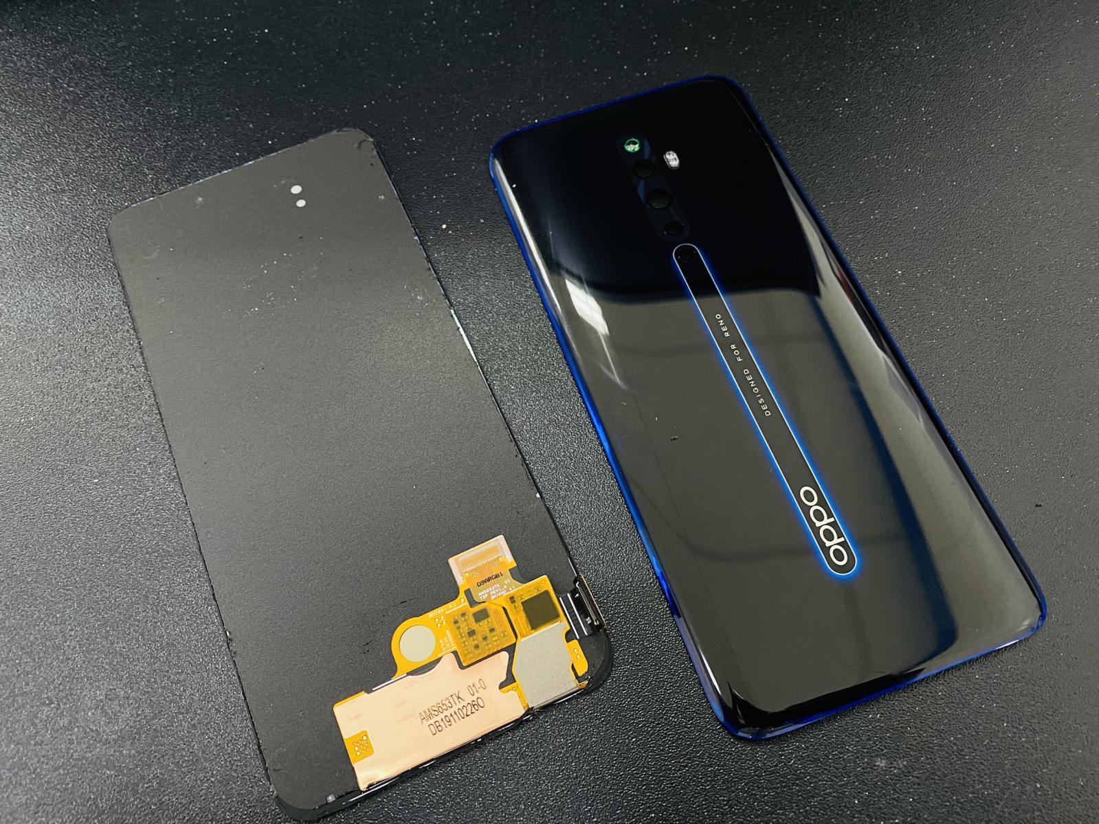 OPPO RENO2 Z更換螢幕(947手機維修聯盟 新北新