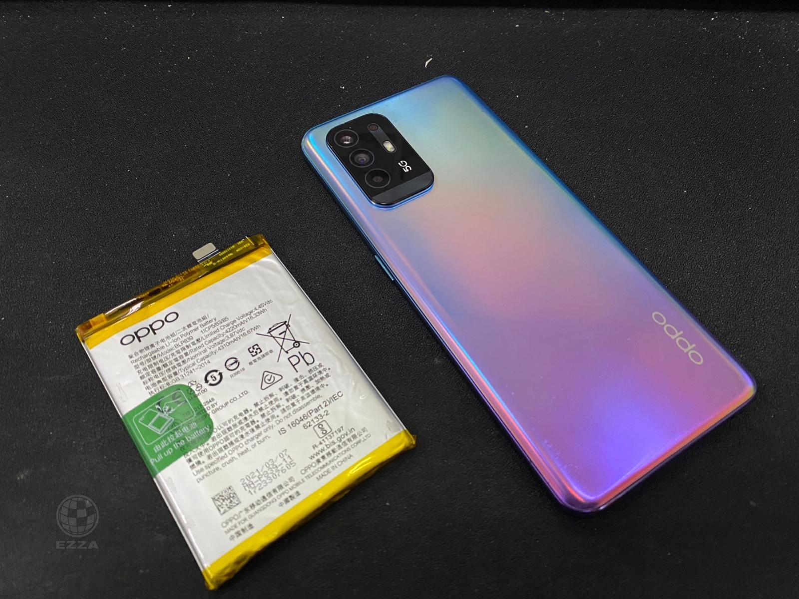 OPPO RENO5Z電池膨脹(947手機維修聯盟 新北新店