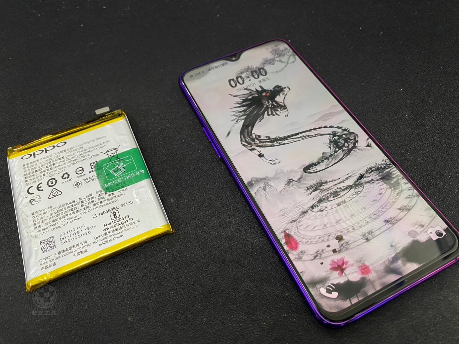 oppo r17電池膨脹(947手機維修聯盟 新北新店站)